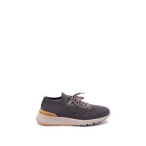 Brunello Cucinelli Men Knit Sneakers